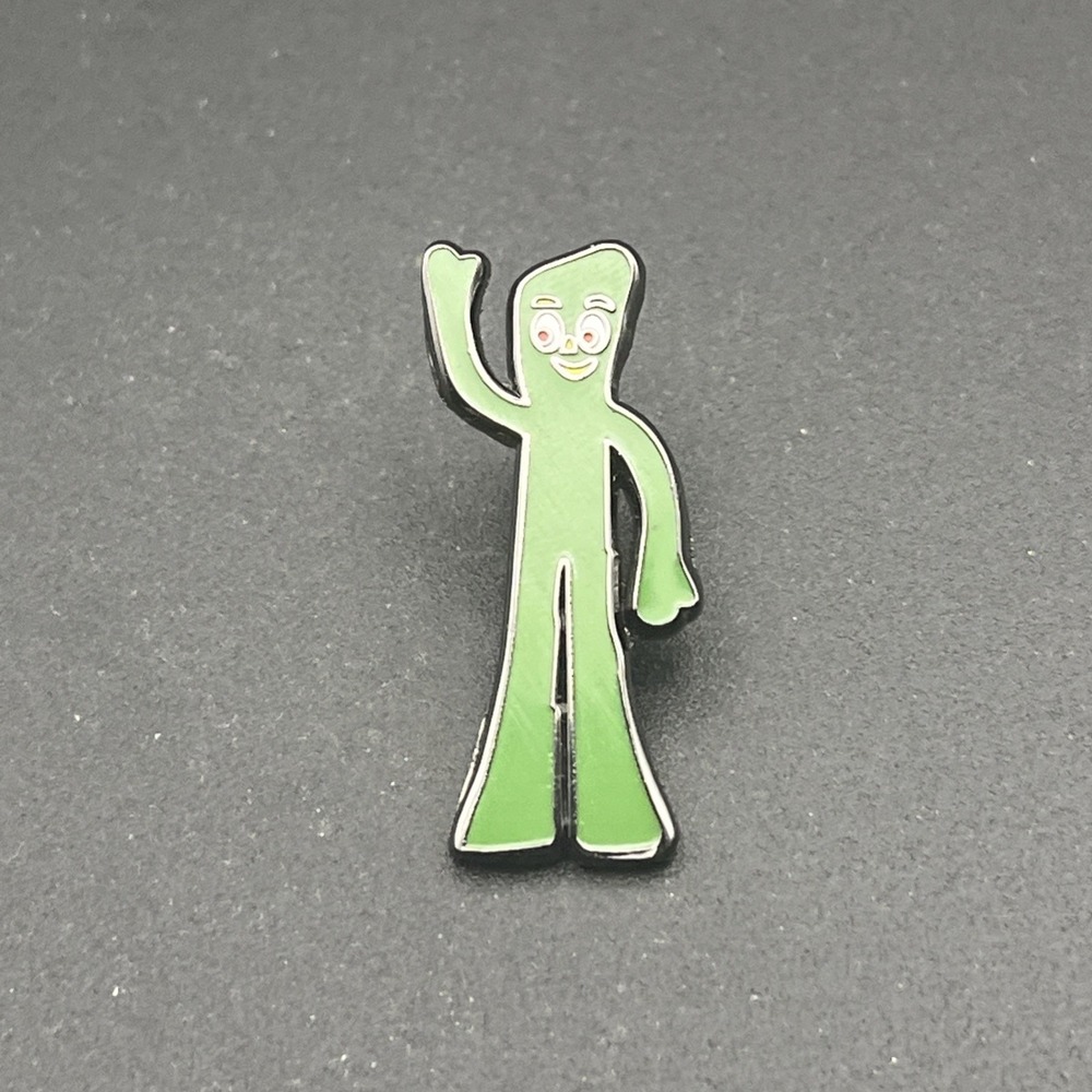 Gumby Cute Cartoon Stop Motion Lapel Hat Pin